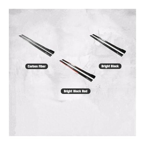 Falda lateral coche parachoques ajustable para extensión modificada de labio 5