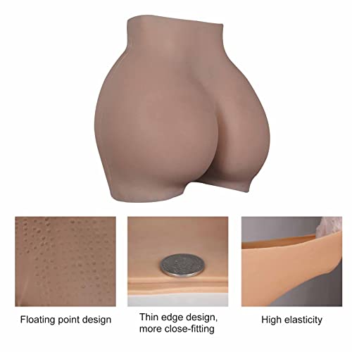 RTIA Calcinha vagina de silicone modelador de bumbum shorts controle nádega quadris intensificador d