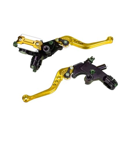 Kit levier de frein moto jaune pour réparer la commande Honda Yamaha