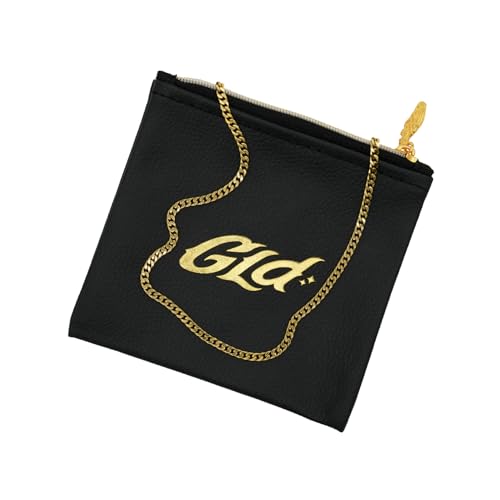 GLD Micro Cuban Link Chain for Men and Women - 2MM, 18”, 18K Gold-Plated Cuban Chain with Premium Travel Pouch - Snatch-Proof, Sweat-Proof, Fade-Resistant - Lifetime Quality, Designed in Miami by GLD - Used condition - US$67.20