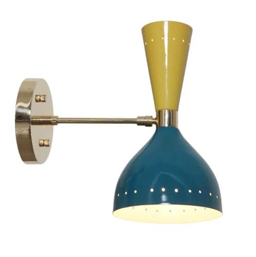 Lampada da parete italiana metà secolo anni '50 | Lampada da parete moderna Diabolo italiana | Bella lampada da parete lampada da parete per illuminazione interna per luci decorative natalizie