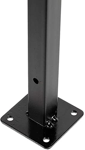 Titulaire de tablette de style industriel rétro noir 25 cm pack de 2 pièces en métal