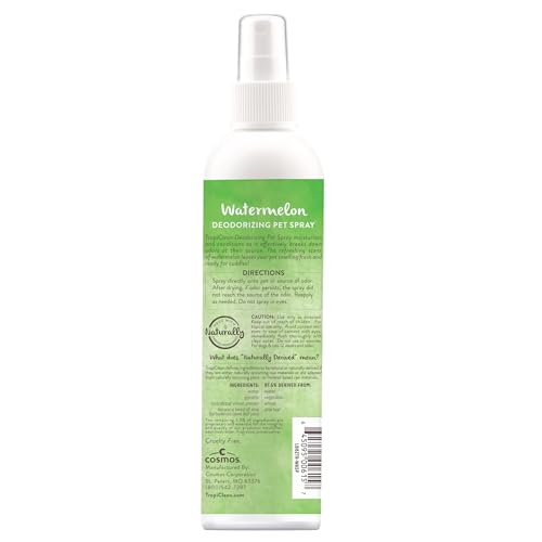 TropiClean Watermelon Cat & Dog Deodorizing Spray | Cat & Dog Grooming Supplies | 8 oz | Made in the USA - Thumbnail 2
