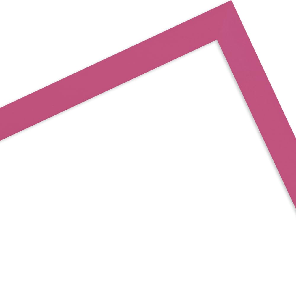 WANDStyle DIN A4 Bilderrahmen für Kinderzeichnungen, Pink Kinderbilderrahmen 21x30 cm, Bilderrahmen Kinder, Wechselbilderrahmen A4, Kinderzeichnungen aufbewahren, Rahmen - Made in Germany H950