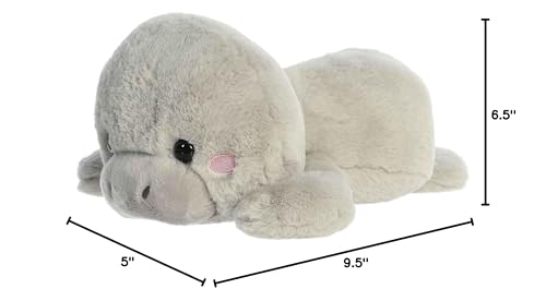 Aurora(r) Playful Too Cute(tm) Millie Manatee(tm) Stuffed Animal - Adorable Characters - Playful Fun - Gray 9 Inches - Image 6