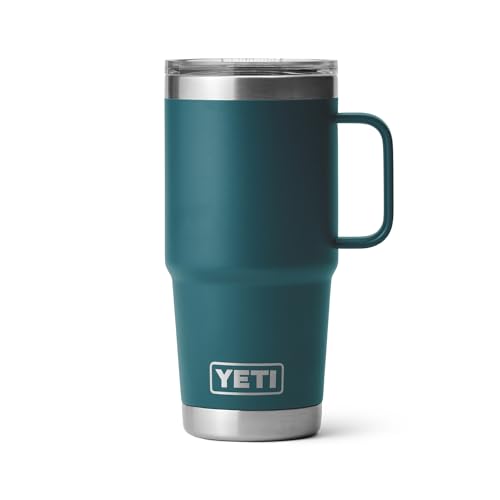 Image of YETI Rambler 20 oz Travel Mug, Stainless Steel, Vacuum Insulated with Stronghold Lid