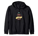 Sleep's Nemesis Retro Funny Alarm Wake Up Designs Presente Sudadera con Capucha