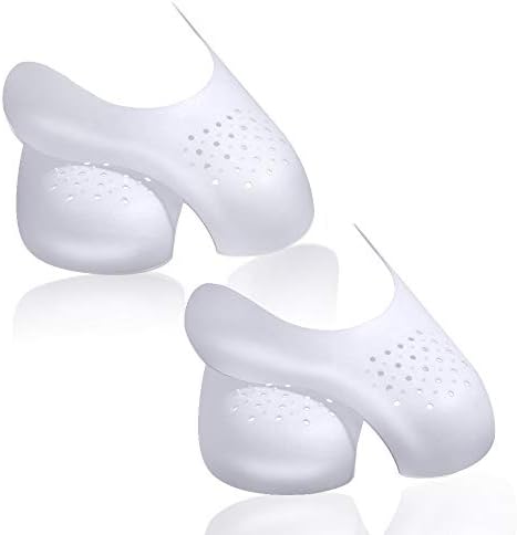 2 Pairs Crease Protectors, Shoes Crease Protector Against Shoe Creases for Airforce Jordan Running Casual Shoes, Sneaker Crease Protector, Toe Protectors for Shoes