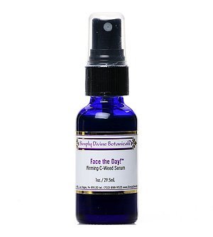 Simply Divine BotanicalsFace The Day! Firming C-Weed Serum 1 oz