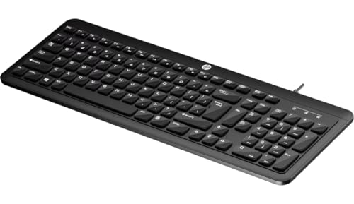 Image of HP Wired Keyboard K160, Desktop & Laptop Compatible, Gaming Keyboard, Black