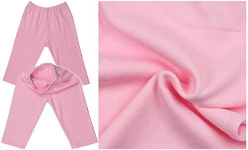 Image of ToBeInStyle Girl's 4 Pack Solid Color Lounging Casual Capri Pants Relaxed Fit