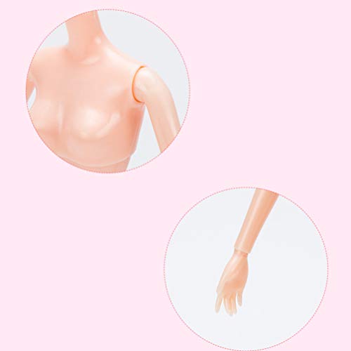 Exceart 3Pcs Female Doll Body 12 Joint Doll Making Moveable Body 26Cm Without Head Diy Female Girls Women Figure (Style B) #TOP5