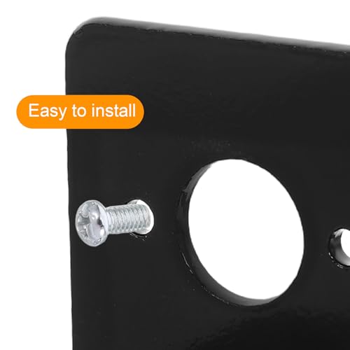 Support de montage pour moteur pas à pas équerre de fixation noire Cabilock