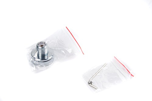 Image of Authentic Genuine Nagoya TB-320A Fold-Over 39-Inch PL-259 Mount Tri-Band 2m /1.25m /70cm (144 /220 /440 MHz) Antenna, Includes NMO to UHF (SO-239) Adapter