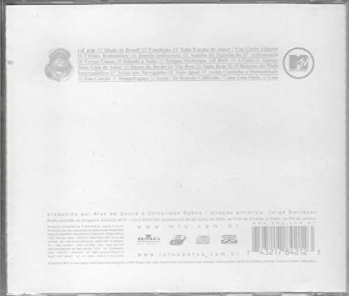 Lulu Santos - Cd Acústico - Sucessos - 2000 - Duplo