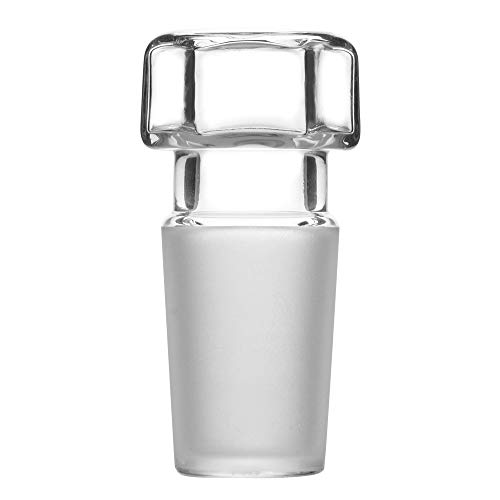 Stonylab Tappo Vetro Cavo Testa Esagonale, Tappi