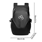 Nkmujil-Biker-Backpack-Motorcycle-Commuters-Backpack-Helmet-Backpack-Large-Capacity-Waterproof-Lightweight-Storage-Bag-for-Biker-Competition-Daily-Riding-Commuting-Travel