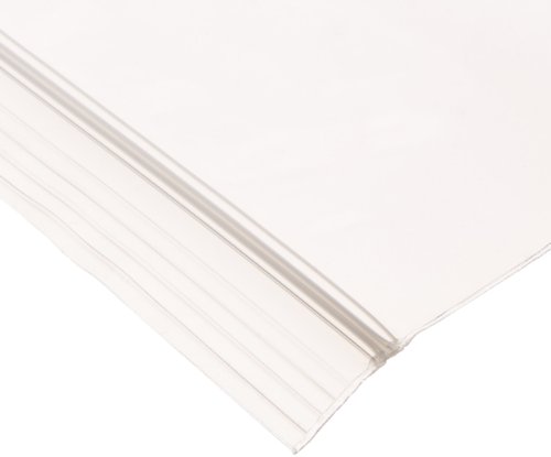 Sac de bloc blanc Aviditi Poly Slide refermable pour stockage
