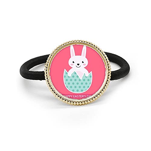 Detalle de Pascua coletero de plata con conejo ilustrado ideal para regalar en primavera