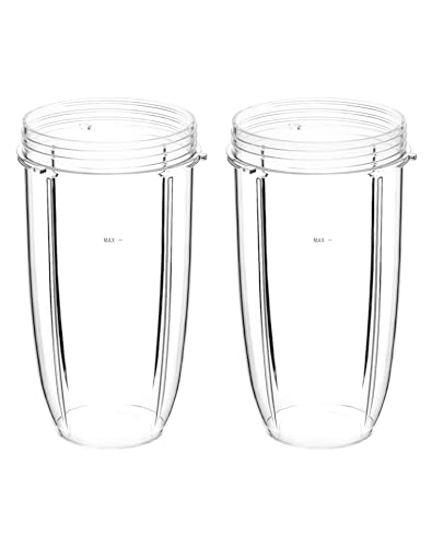 QWORK® 32 OZ Juicer Cups Replacement Compatible with NutriBullet ...