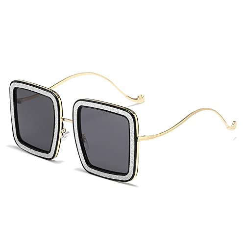Lunettes de soleil pailletées pour femmes parfaites pour la plage