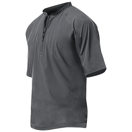 Veste de baseball Champro BSJ100YGHM veste de batting de frappeur graphite M