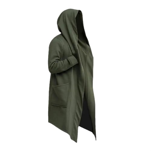 Veste chaude homme couleur unie coupe décontractée manches longues