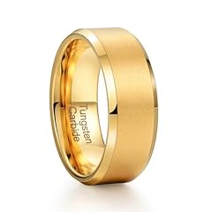 Tungsten-gold-8mm