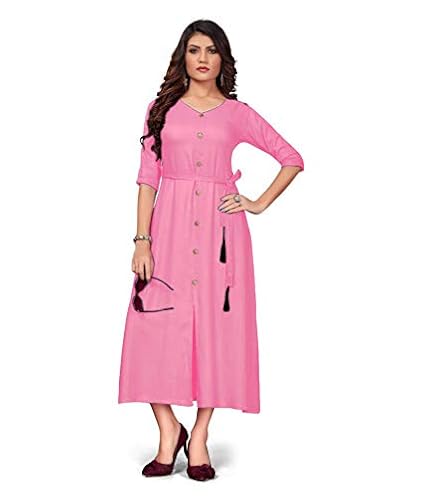 Sleeve Rayon Kurties 