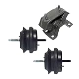 Auto Buffy Motor & Trans Mount 3PCS Set Fits 04 Pontiac GTO 5.7L / 05-06 Pontiac GTO 6.0L Replacement for 2993 A2993HY 5182 A5300