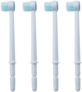 VWONST Replacement Dental Water Brush Heads Compatible with Waterpik Water Flossers Toothbrush and Oral Irrigators, 4-Pack