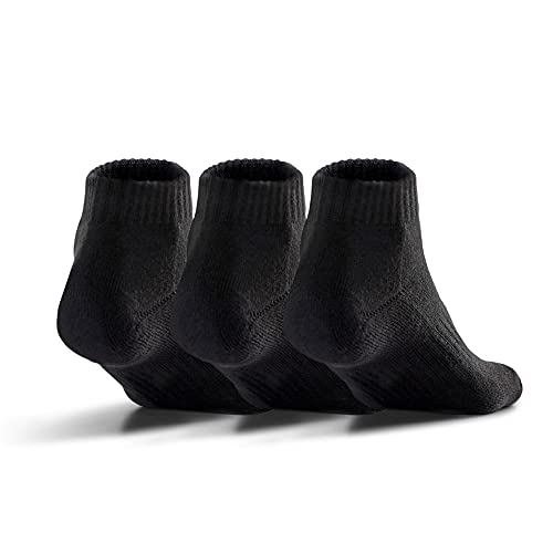 Meia Unissex Under Armour Core Cotton Cano curto - Pacote com 3 pares