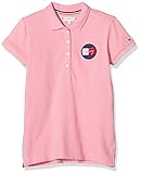  Tommy Hilfiger Mädchen Essential Polo S/s Poloshirt, Pink (Pink Tf4), 134/140 (Herstellergröße: 140)