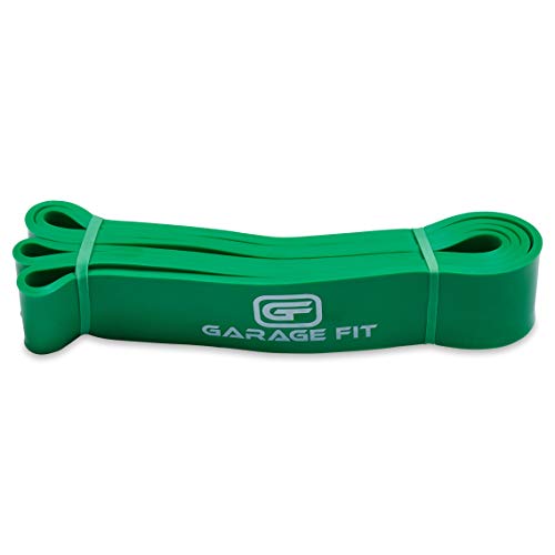 Garage Fit Pull up Band, Elastic Training Band, Pull Up Assist Bands, Stretching Band, Assisted Pull-up Band #4 Green (L) 120-175 lbs. 1 3/4