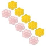 Blumenformklebebecher hochwertigem ABS- Material, langlebig praktisch im Gebrauch, sodass Ihre Wimpernverl?ngerung glatter machen.