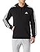 Produktbild adidas Essentials 3-Streifen Kapuzensweat Black/White L
