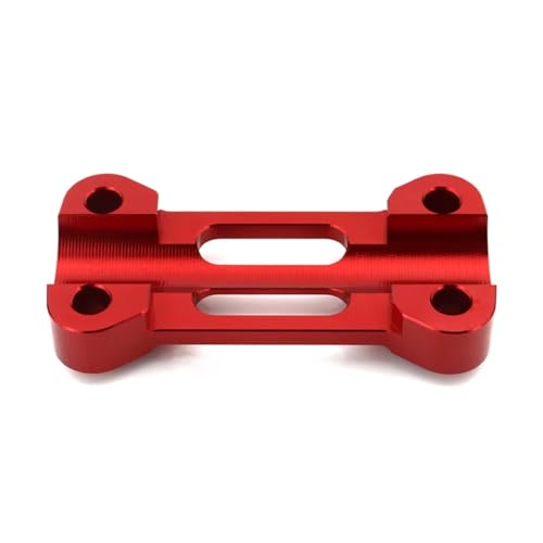 Pinces guidon moto en aluminium rouge haute finition pour NC700S et CB250F