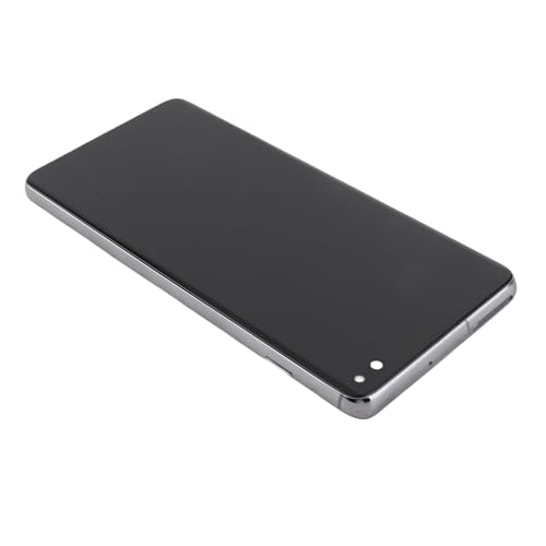 for S10 Plus G975F G975U G975W G975A 6.4inch LCD Screen Touch Assembly with Frame Original Size, Phone Digitizer Screen Replacement Kit