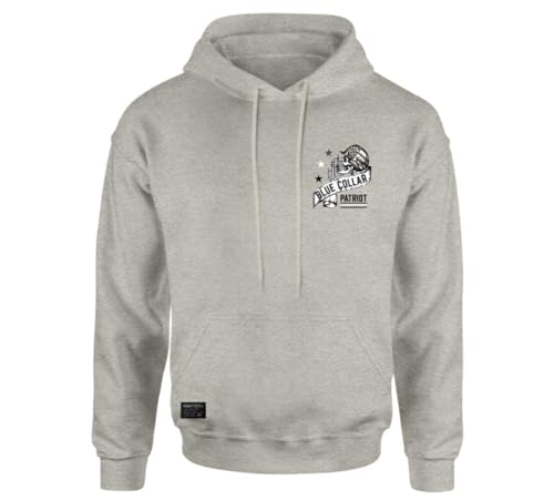 Howitzer Style Men's T-Shirt Hoodie Collar Blood pullover Military Grunt MFG2