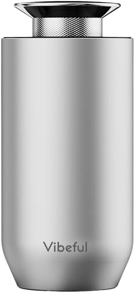 Difusor de Aromas Vibeful Go, Portátil, Sin Agua, Aluminio, 3 Niveles
