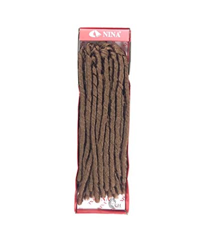 Cabelo Sintético Cacheado Nina Softex 80 Cm 100 Gr Crochet Cor: Mel