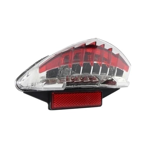 Feu stop arrière LED moto clignotants intégrés freinage puissant