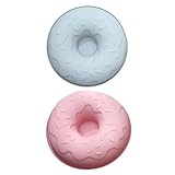 CIYODO 2 Donutformen Für Zubehör Ausgefallene Herstellung Von Silikonformen Donuts Backen Donutformen DIY Silikonform Donutform Donutgussform Kieselgel