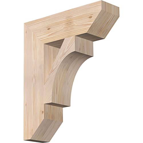 5 1/2"W x 20"D x 24"H Westlake Slat Smooth Bracket, Douglas Fir