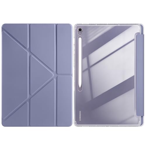 Coque Galaxy Tab S10 Plus lavande idéale pour travailler en train