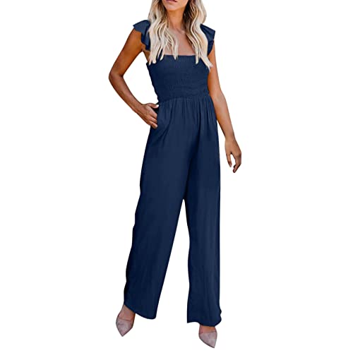 Combinaison fluide été pour femme : un look vacances à jambes larges
