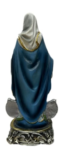 Estatua Religiosa Virgen La Milagrosa 8 pulgadas miniatura 3