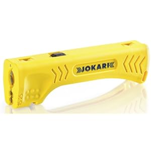 jokari 30400 uni plus cable strippers for quick, precise cable stripping, 13cm l x 3.8cm w x 2.5cm h by jokari