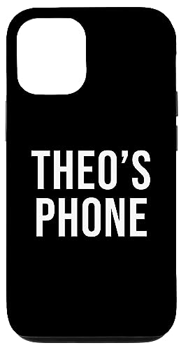 Theo's Phone �u���b�N �z���C�g ���O Theo �X�}�z�P�[�X iPhone 12/12 Pro �p