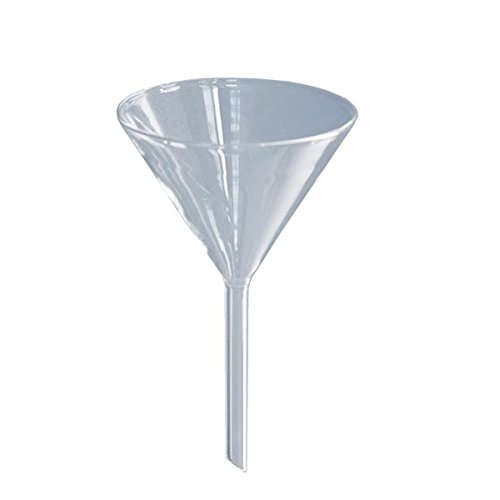 25 x Glastrichter Ø 85mm - Borosilikat 3.3-60° Winkel - Glas-Trichter - Trichter aus Glas - Labortrichter